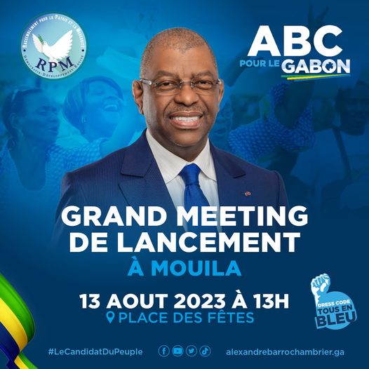 Gabon : Campagne électorale : ABC ouvre le bal à Mouila