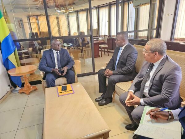 Gabon : Les responsables de Tullow Oil s’entretiennent avec Marcel Abéké sur le domaine pétrolier