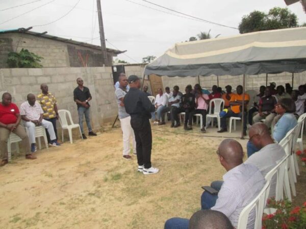 Gabon : Philippe Nzengue Mayila invite les Bibakois à faire œuvre utile