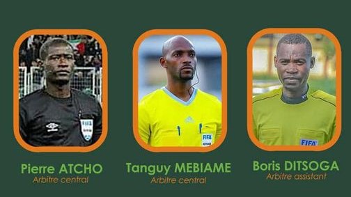 Football : 3 arbitres gabonais à la CAN Côte d’Ivoire